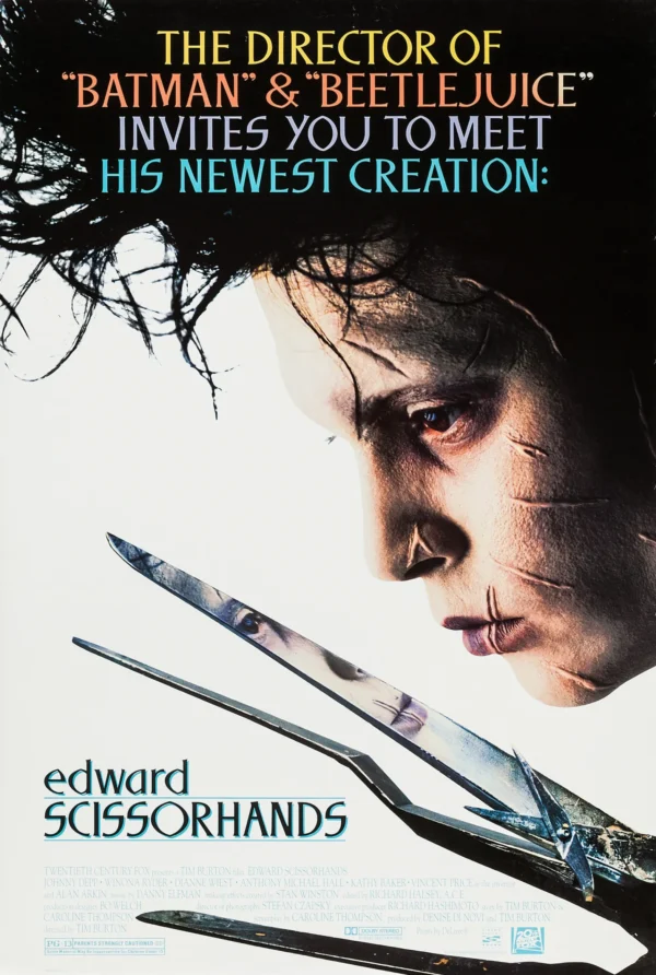 EDWARD SCISSORHANDS Poster: edward scissorhands