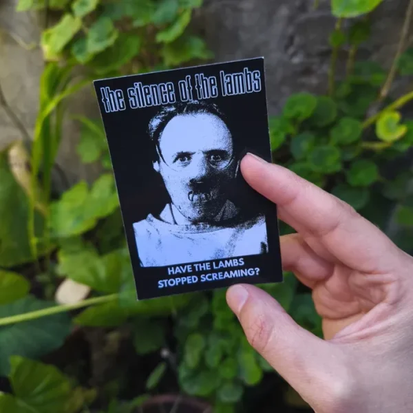 IMG_20251007_153748 Sticker The silence of the lambs