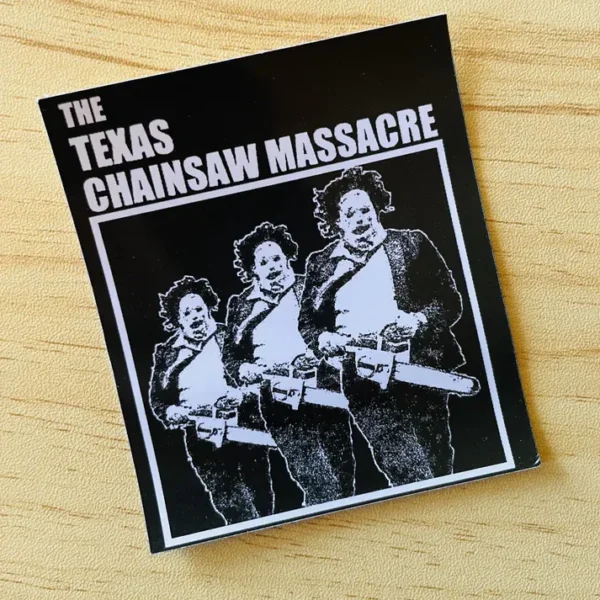 IMG_9299_b0e2e7ec-3e17-47c3-93a0-4f7cd3b24ad8 Sticker The Texas Chainsaw Massacre
