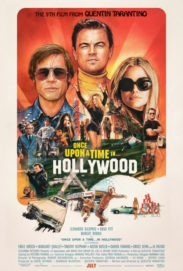 ONCE UPON A TIME IN HOLLYWOOD Poster: once upon a time in hollywood