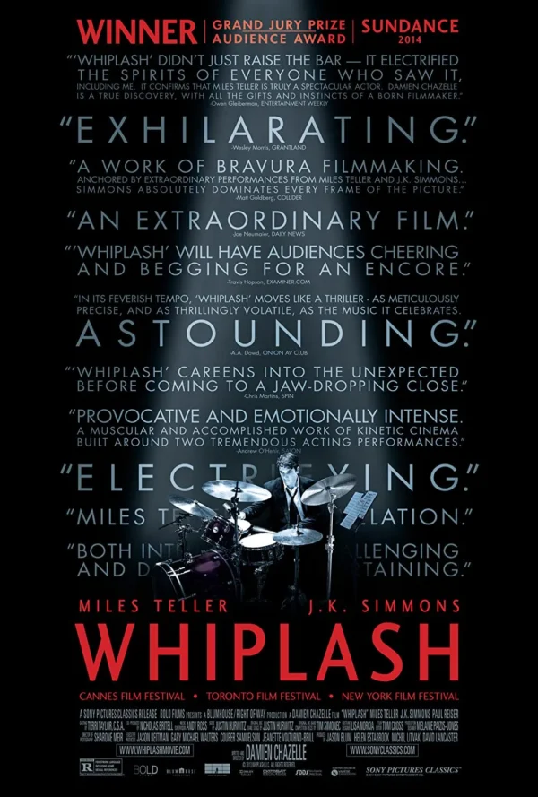 WHUPLASH Poster: whiplash