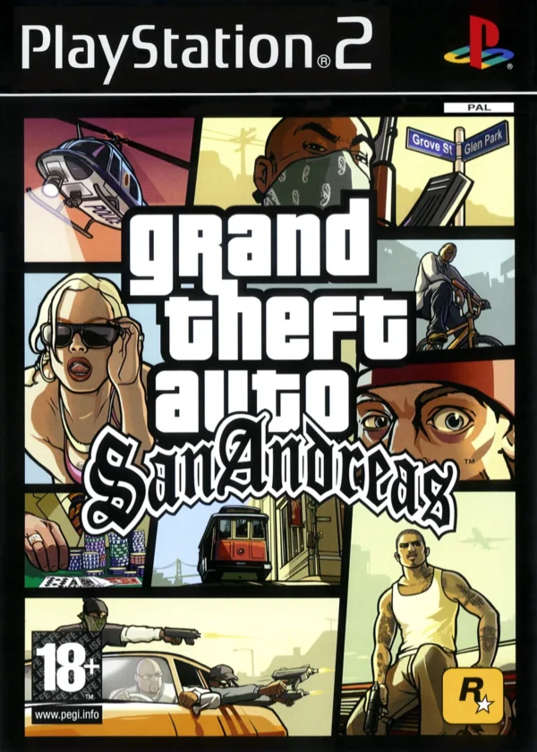 769f89b4-2e07-452f-85c0-8d72b3d63977 Poster: Grand Theft Auto: San Andreas