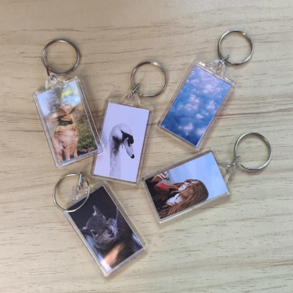 Llaveros rectangular - Personalizados