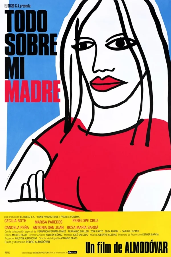 TODO SOBRE MI MADRE Poster: Todo sobre mi madre