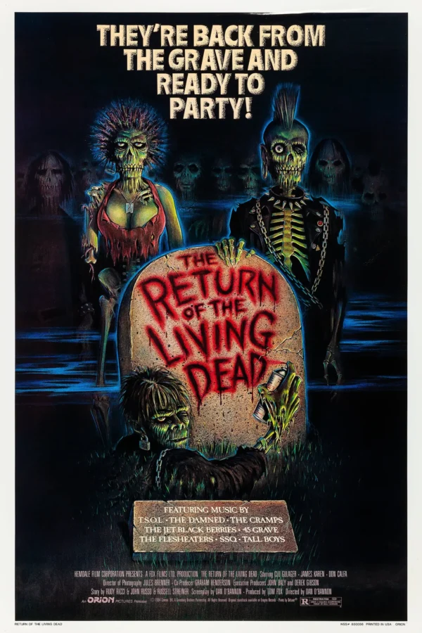 Poster: the return of the living dead