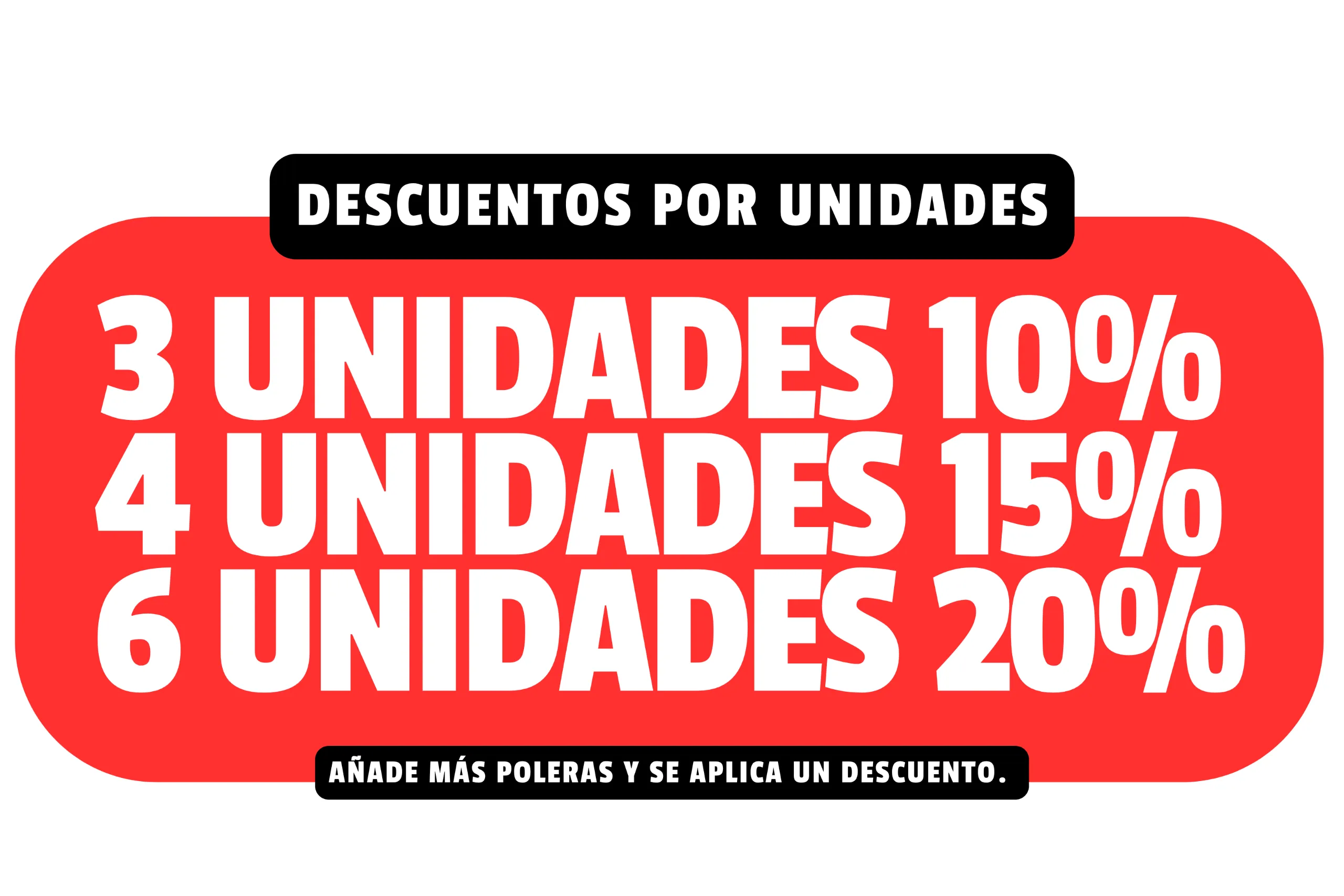 Descuentos por unidades